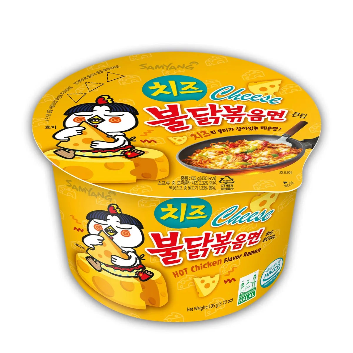 BULDAK BOWL RAMEN QUESO 105 GR