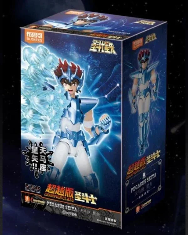 Figurines Blokes Originales Saint Seiya – Sagittaire, Pegasus, Aiolos – Action Figure Neuf