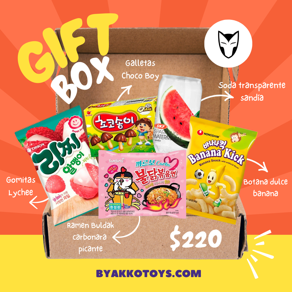 GIFT BOX - CAJA DE SNACKS COREANOS